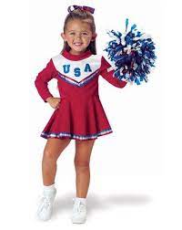 Toddler Usa Cheerleader Kids Costume Girls Thanksgiving Outfit Cheerleader Costume Cheerleader Costume Kids