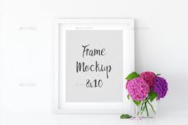 Download White Frame Mockup 8x10 By Feverik Graphicriver