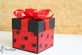 Romantic Birthday Surprise Box For Boyfriend Romantic Explosion Box Card For Valentines Birthday Etsy Birthday Explosion Box Explosion Box Card Box