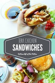 Jerk Chicken Sandwiches Recipe Chicken Sandwich Jerk Chicken Recipes