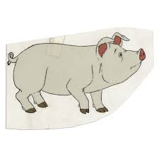 Based on the beloved children's novel by e.b. Ray Bradbury Owned Cel From The 1973 Hanna Barbera Film Charlotte S Web Wilbur The Pig Cli