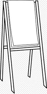 Easel Background Clipart Paper Graphics White