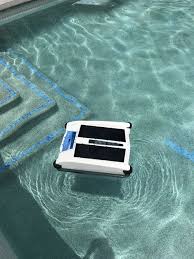 Solar Breeze Nx2 Floating Robot Pool Cleaner Skimmer Pool Skimmer Pool Cleaning Free Solar Energy