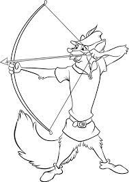 Robin Hood Aim For Target Coloring Pages Best Place To Color Coloring Pages Robin Hood Cute Coloring Pages