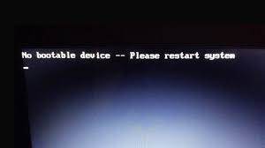 No Bootable Device Insert Boot Disk Usb In Windows 10 Linux Youtube