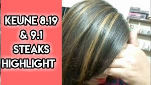 A portion of your hair salon service is donated to girls inc. Keune Very Light Ashblond 9 1 Keune Ash Green 8 19 Colour Mixed Apply And Results Highlight Steaks Youtube