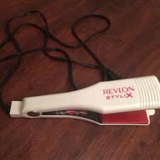 Revlon 1 400• flat iron for unlra straight hair!! Find More Revlon Stylix Red And White Hair Straightener Has Temperature Dial An On Off Switch For Sale At Up To 90 Off