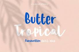 A lovely bold condensed script fully loaded with hundreds of ligatures and alternates. Butter Tropical Script Font Befonts Com