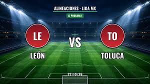 Alineaciones de León contra Toluca