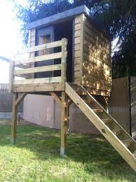 ikid maisonnette d enfants cabane de jardin a toit plat cabane jardin cabane enfant cabane