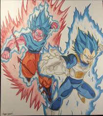 I add a lot of shading colours this was hard to do. Drawing Goku And Vegeta Dbz