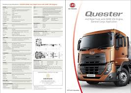 Quester Cke Mde8 Cargo Specification Sheet By Ud Trucks Corporation Issuu