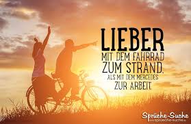Mit Mit Dem Fahrrad Zum Strand Schone Spruche Und Bilder Strand Spruche Fahrrad Zitate Fahrrad Spruch