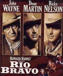 Rio bravo john wayne angie dickinson 1959 cult western movie poster print. Rio Bravo John Wayne Ricky Nelson Vintage Movie Poster Poster Size A3 Amazon Co Uk Kitchen Home