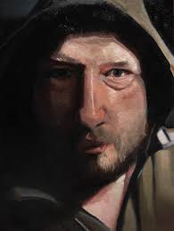 Hi all! I just wanted to introduce myself and share a photo that I took of  a portrait I painted about a month ago It's an oils