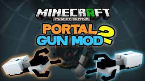 Any version mcpe beta 1.2 build 6 pe 1.17.0.02 pe 1.16.200 pe 1.15.200. Portal Gun 2 Mod New Weapons In Minecraft Pe 1 9 0 1 8 0 1 7 Download