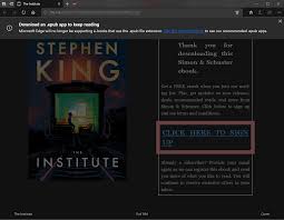 This Is Sad Edge Was Actually A Decent Epub Reader Windows10