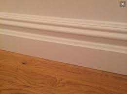 Baseboard Without Quarter Round Molding At The Bottom Source Has Picture Of How It Looks With Quarter Round As We Baseboard Styles Baseboards Baseboard Trim