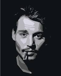 Black And White Celebrity Black And White Vector Portraits Vectored Self Portraits Google Search Pop Art Portraits Vector Portrait Illustration Portrait Art