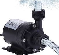 HSEAMALL Pompe amphibie DC 12V de pompe à eau submersible 800L / H 5M pour la circulation de l'eau de la piscine de fontaine solaire d'aquarium ...
