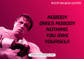 We hope they've given you that extra. 10 Rocky Balboa Quotes To Instill The Fighter Spirit Quotes On Fighter Spirit 1000x700 Wallpaper Teahub Io