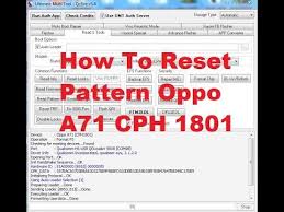 How To Reset Pattern Oppo A71 Cph 1801 In 2020 Beading Tools New Tricks Reset