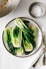 The stalks are either white (yes!), but some can be pale green. The Best Bok Choy Recipe Garlic Ginger Downshiftology