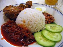 Nasi Lemak Coconut Rice With Spicy Sambal Ancovies Nasi Lemak Food My Favorite Food