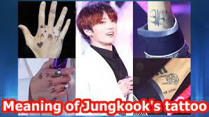 Check spelling or type a new query. Bts Meaning Of Jungkook S Tattoo Youtube