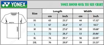 Apparels Yonex Tops Yonex Training Tees Rm S092 1011