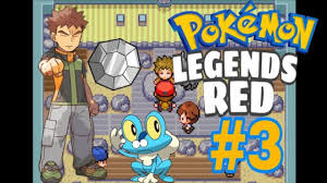 Pokemon legends red walkthrough part 5:: Pokemon Legends Red Episode 3 Froakie And Gym Leader Brock S Boulder Badge Youtube