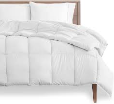 110 w x 96 l. Amazon Com Bare Home Comforter Duvet Insert Twin Twin Xl Goose Down Alternative Ultra Soft Premium 1800 Series Hypoallergenic All Season Breathable Warmth Twin Twin Xl White Home Kitchen
