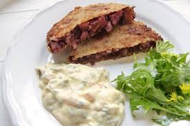 Gebackener Pressack Mit Sauce Tartare Schwartenmagen Remouladensauce Saucen