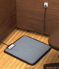 Warm Cold Feet With Cozy Toes Heated Foot Mat Foot Warmers Heat Mat Cozy