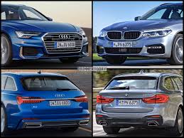 Now in its fifth generation, the successor to the audi 100 is manufactured in neckarsulm, germany. Bild Vergleich Neuer Audi A6 Avant 2018 Vs Bmw 5er Touring