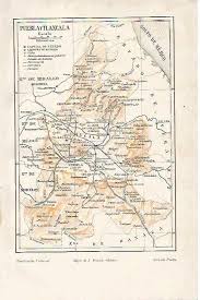Mapa satelital de las pilas (méxico / estado de tlaxcala): Lamina Espasa 3676 Mapa De Puebla Y Tlaxcala Mexico Von Varios Autores 1922 Manuskript Nbsp Nbsp Papierantiquitat El Boletin
