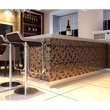 badroom gold adhesive glass mirror
