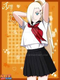 Shippu Konoha Gakuen Den Yamanaka Ino By Jubiamajo Naruto Shippuden Anime Anime Naruto Naruto Girls