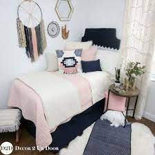 38 Top Choices Of Dorm Room Ideas For Girls College Freshman Year Zaradesignhomedecor Com Dorm Bedding Sets Dorm Room Bedding Dorm Bedding