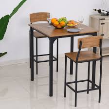 Counter chairs or stools are approximately 24 high, the perfect height for a 36 high or tall table. 17 Stories Palumbo 2 Person Counter Height Dining Set Reviews Wayfair
