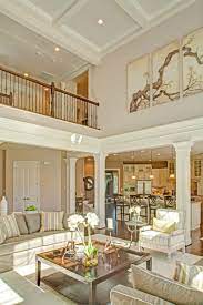 Pin By Veve On Houses Rooms Things High Ceiling Living Room Family Room Decorating Living Room Ceiling