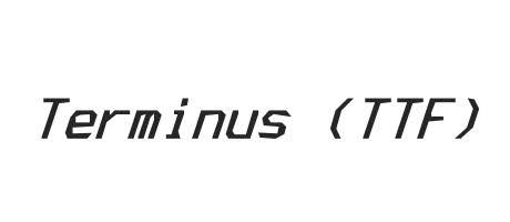 Terminus (TTF) - Font Family (Typeface) Free Download TTF, OTF -  Fontmirror.com