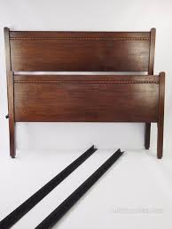 Reema double bed, cane & oak. Vintage 1930s Oak Double Bed Antiques Atlas