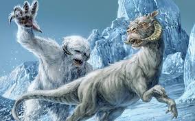 Wampa Attacking The Tauntaun By Chris Trevas Star Wars Artwork Star Wars Art Star Wars Hoth