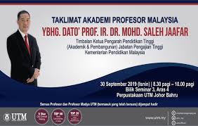 Pendidikan tinggi merupakan jenjang pendidikan setelah pendidikan menengah (smk/sma/ma). Taklimat Akademi Profesor Malaysia Council Of Professors