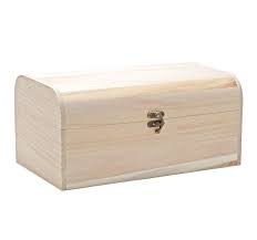3.0 out of 5 stars. 30cm Large Plain Wooden Pirate Treasure Chest Christmas Eve Box All Plain Wooden Items Plain Wooden Boxes Plaques Letters More Craftmill