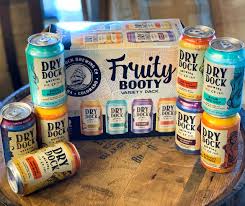 Prickly carbonation, round fruit flavor, honey. Dry Dock Brewing Releases New Variety Pack Fruity Booty Brewbound