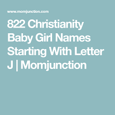 People whose name starts with j letter are smart by nature. Biblical Baby Girl Names Starting With J And Their Meaning Segiuniversity Edu My