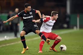 Raffael (borussia mã¶nchengladbach) right footed shot from very close range to the high centre of the. Dfb Pokal 20 21 Rot Weiss Essen Gegen Bayer 04 Leverkusen Die Bilder Des Spiels