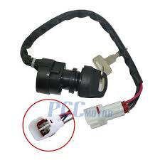Black anti vandal toggle switch. 4 Wire Ignition Key Switch Yamaha Big Bear Grizzly Kodiak Raptor Timberwolf Badger Breeze Ks25